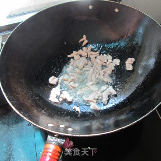 扁豆炒肉的做法步骤：3