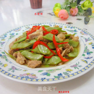 扁豆炒肉的做法步骤：8