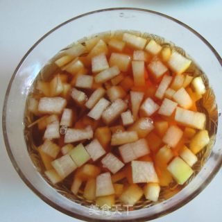 红茶冬瓜丁的做法步骤：6