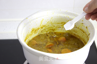 【咖喱牛肉块】最佳米饭伴侣的做法步骤：12