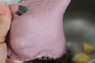 紫薯蔓越莓餐包的做法步骤：3