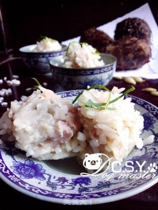 【节庆家宴：和睦团圆】珍珠香芋肉圆的做法步骤：12