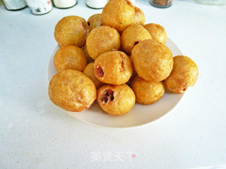 Judy自制香菇面筋包塞肉的做法步骤：6