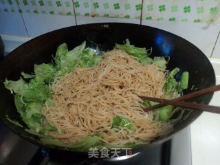 温州小吃之炒粉干的做法步骤：9