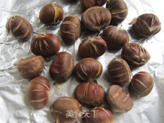烤板栗的做法步骤：4