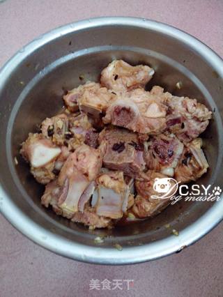 【节庆家宴：盆满钵满】豉香排骨南瓜碗的做法步骤：4