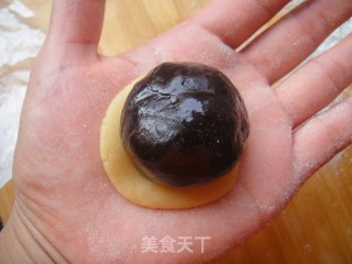 枣泥无花果月饼的做法步骤：16