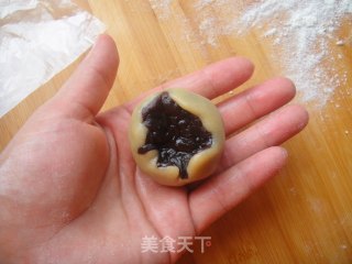 枣泥无花果月饼的做法步骤：17