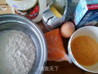椰香南瓜派的做法步骤：1