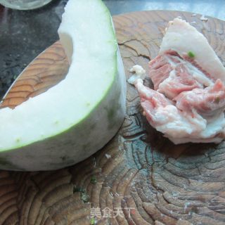 肉泥冬瓜夹的做法步骤：1