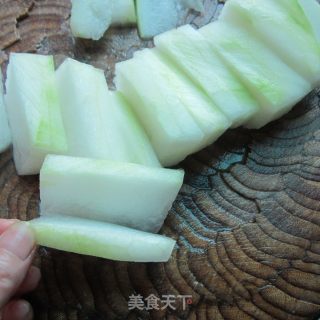肉泥冬瓜夹的做法步骤：2