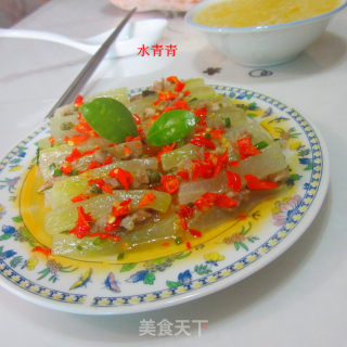 肉泥冬瓜夹的做法步骤：12