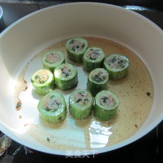 黄瓜肉筒的做法步骤：9