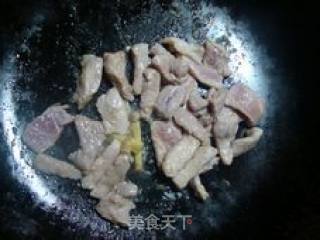 香菇青椒炒肉片的做法步骤：5