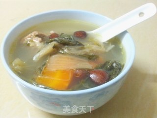 南北杏菜干汤的做法步骤：5