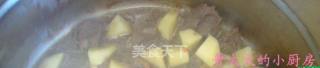 土豆烧牛肉的做法步骤：4
