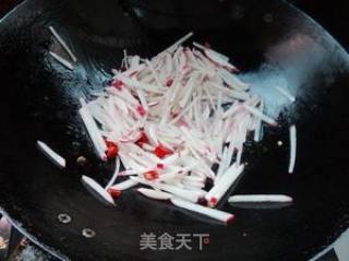 洋葱炒萝卜的做法步骤：4