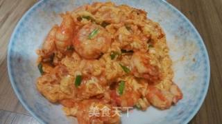 鲜奶滑蛋虾仁的做法步骤：6