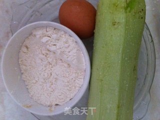 【西葫芦塌子】的做法步骤：1