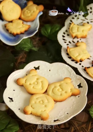 低糖低油的卡通饼干的做法步骤：11