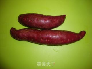 紫薯月饼馅的做法步骤：1