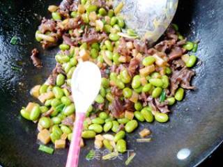 家常快手菜——杏胞菇豆仁炒鸭珍的做法步骤：13