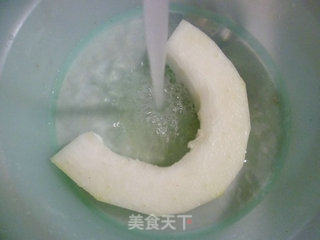 毛豆咸肉冬瓜汤的做法步骤：3