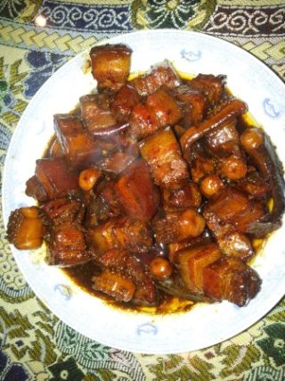 章鱼红烧肉的做法步骤：13