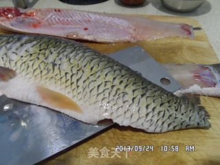 香辣豆瓣鱼的做法步骤：2