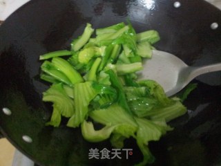 清炒芥菜的做法步骤：3