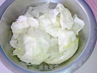 简单美味的素包子——双菌卷心菜包子的做法步骤：4