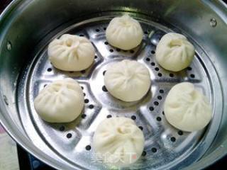 简单美味的素包子——双菌卷心菜包子的做法步骤：12