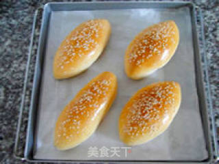 【芝麻肉松面包】--- 简易的营养餐包的做法步骤：15