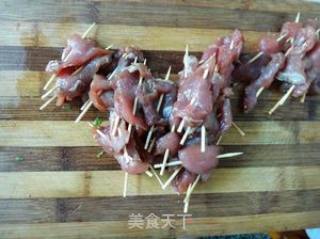 薄荷牙签肉的做法步骤：4