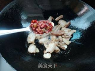 野韭菜苔回锅肉的做法步骤：6