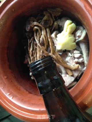 【茶树菇炖鸽子】的做法步骤：7