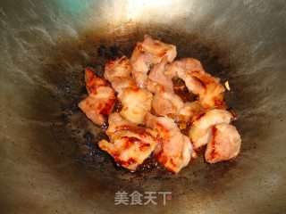 【葱香蜜汁叉烧】-----一个不用烤箱就可以做的蜜汁叉烧的做法步骤：4
