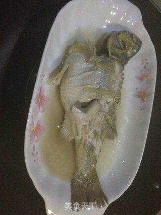 蒸鲈鱼的做法步骤：6