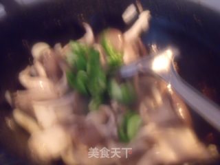 蘑菇木耳炒羊肉的做法步骤：10
