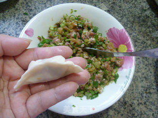 芹菜猪肉馅饺子的做法步骤：9