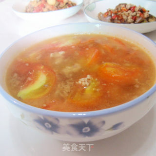 西红柿肉末汤的做法步骤：9