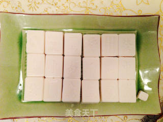 麻将杏仁豆腐的做法步骤：8