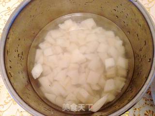 玫瑰藕粉奶糕的做法步骤：5