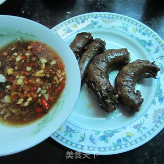 蒜米卤脖子的做法步骤：7
