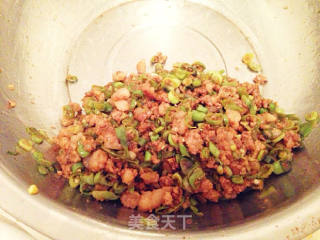 豆角馅饼（豇豆火烧）的做法步骤：1