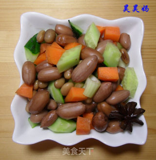 水煮花生黄豆的做法步骤：5