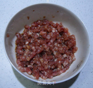 榨菜肉末蒸豆腐的做法步骤：3