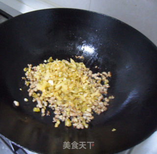 榨菜肉末蒸豆腐的做法步骤：8