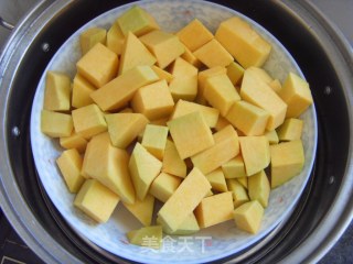 南瓜馒头的做法步骤：2