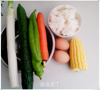 金包饭的做法步骤：1